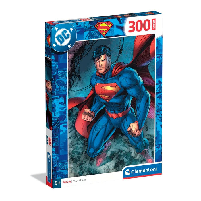 Supermena darbības 300 gabalu Clementoni puzle