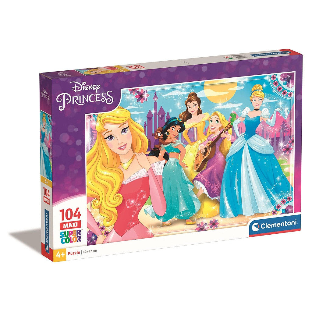 Disney Princess Kingdom 104 detaļu maksi puzle Clementoni