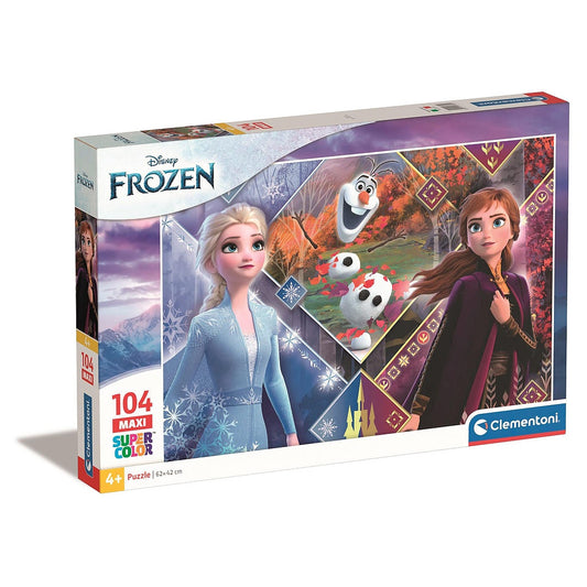 Disney Ledus sirds Ziemas burvība 104 gabalu maksi puzle Clementoni