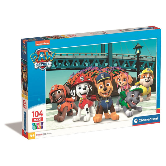 Clementoni Paw Patrol Piedzīvojumu līcis 104 gabalu Maxi puzle