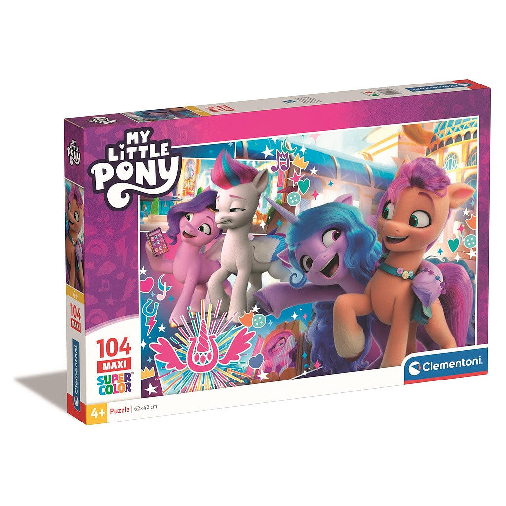 √ân kicsi p√≥nim Tālrunis 104 db-os maxi puzzle Clementoni