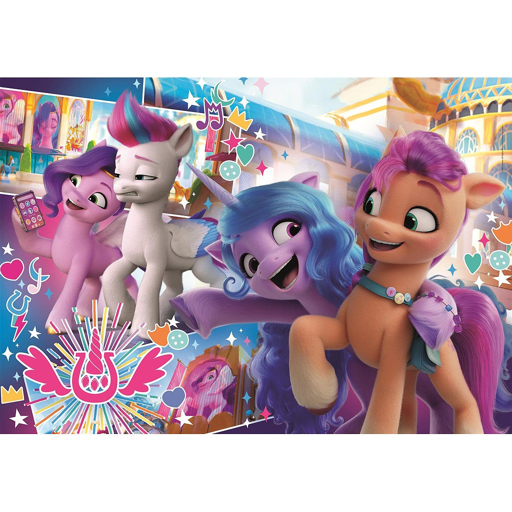 √ân kicsi p√≥nim Tālrunis 104 db-os maxi puzzle Clementoni