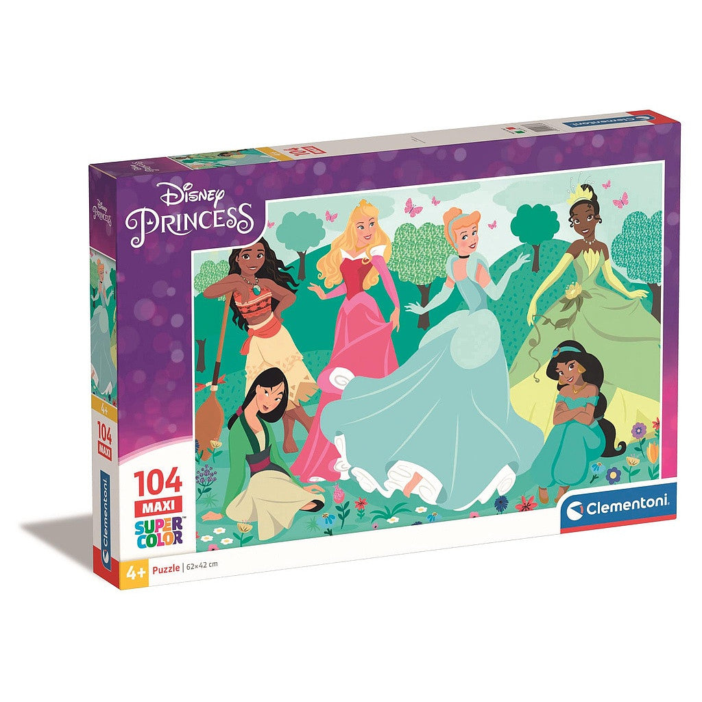 Disney Princess Outside 104 gab. Maxi puzle Clementoni