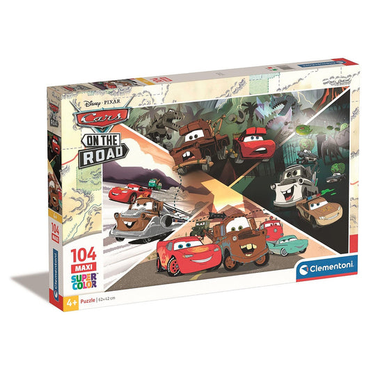 Disney Verd√°k Mater's Tales Tales 104 db-os maxi puzle Clementoni