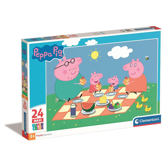 Peppa malac Picnic 24 db-os maxi puzle Clementoni
