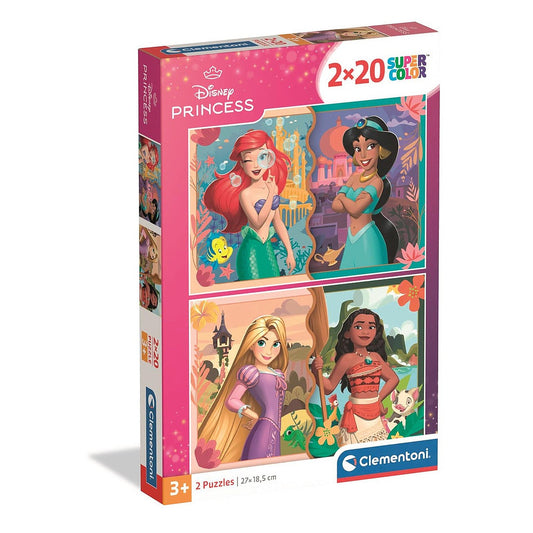 Disney princeses 2x20 gabalu puzle Clementoni