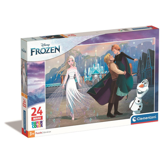 Disney Frozen karaliskās ģimenes Clementoni 24 gabalu maksi puzle