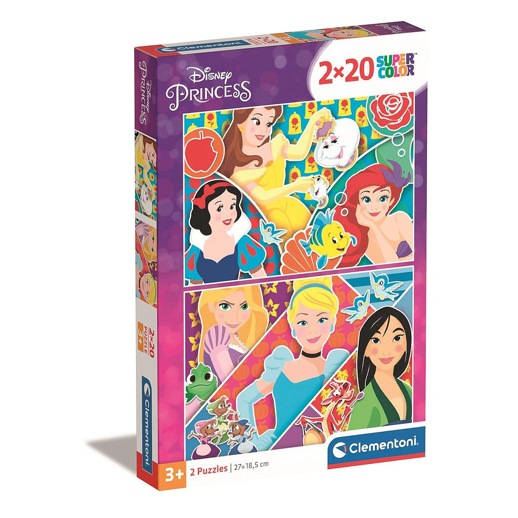 Disney princeses 2x20 gabalu puzle Clementoni
