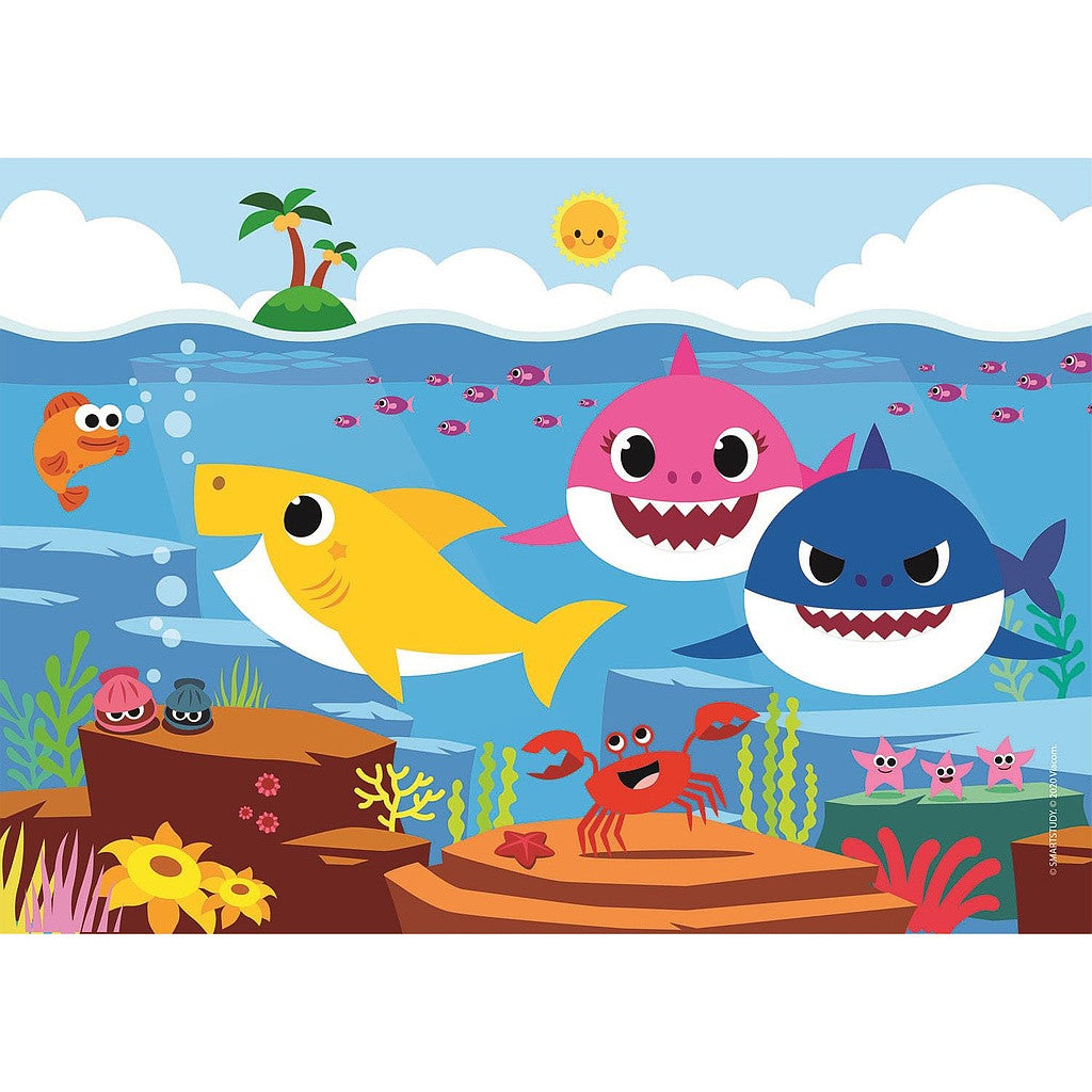 Baby Shark Beach 2x20 db-os puzle Clementoni