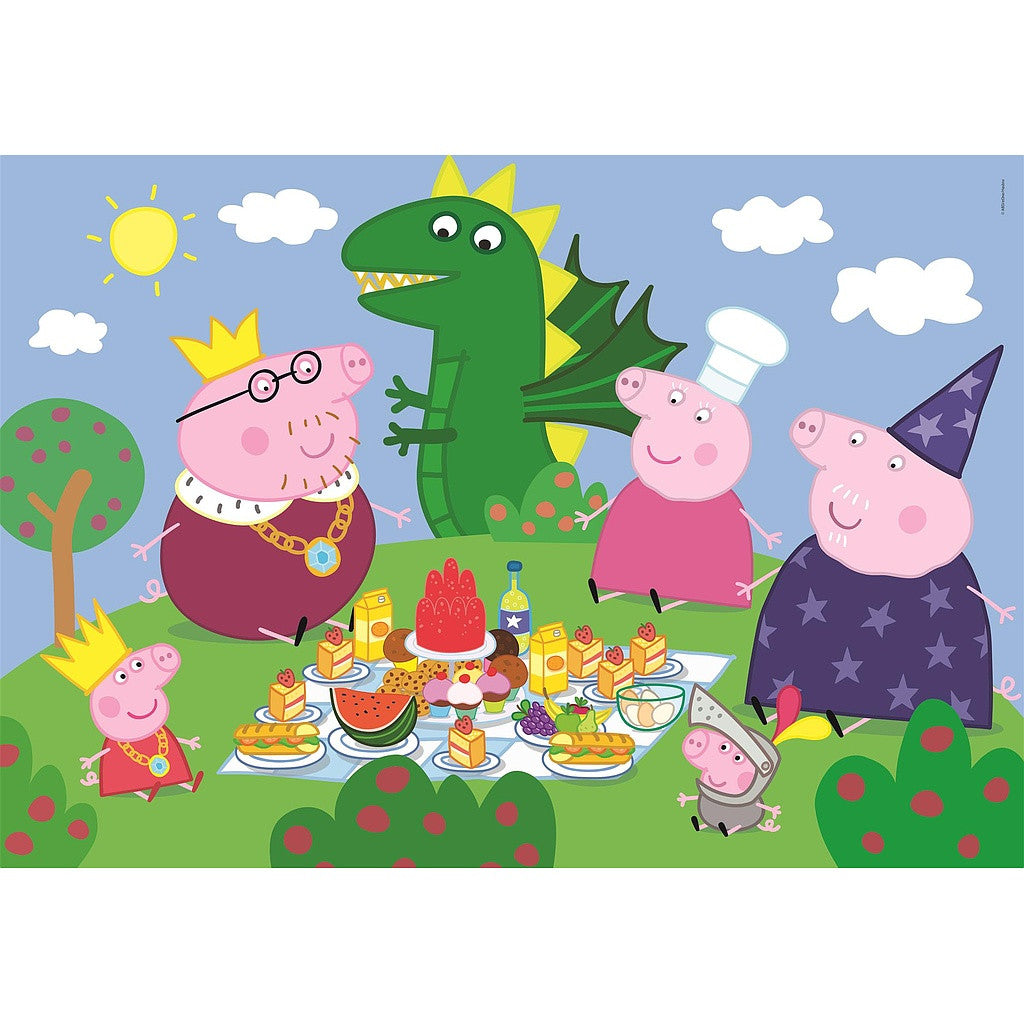 Peppa malac Dragon 2x20 db-os puzle Clementoni