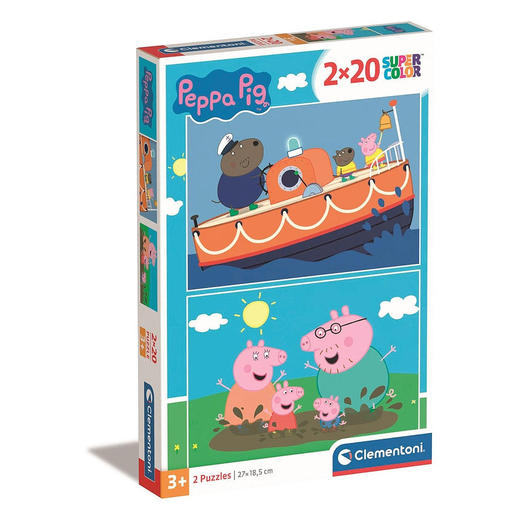 Peppa malac Free Day 2x20 db-os puzle Clementoni