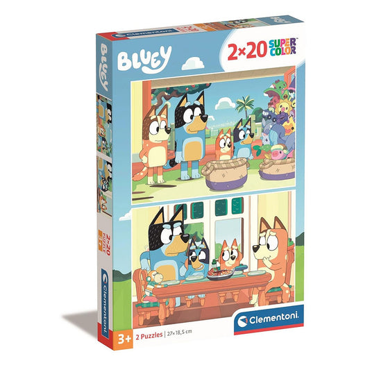 Bluey Family Time 2x20 db-os puzle Clementoni