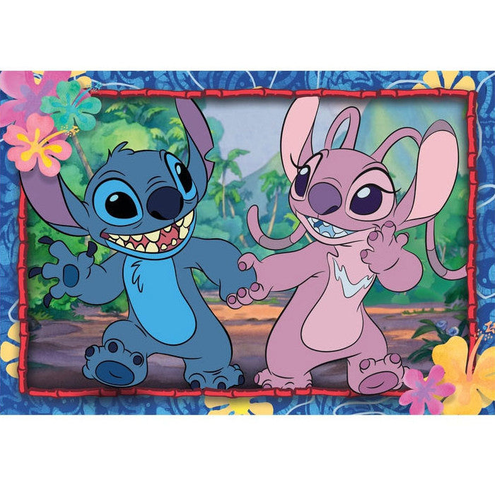 Disney Lilo un Stitch eņģelis 2x20 gabaliņu Clementoni puzle