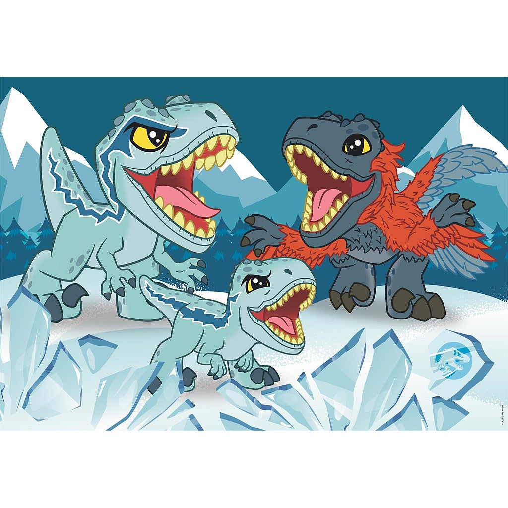 Dinozauru pētnieki 2x20 gabalu puzle Clementoni