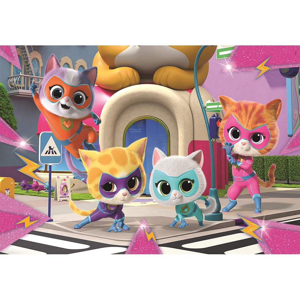 Clementoni puzle "Cat Power Super Kitties" 2x20 gab.