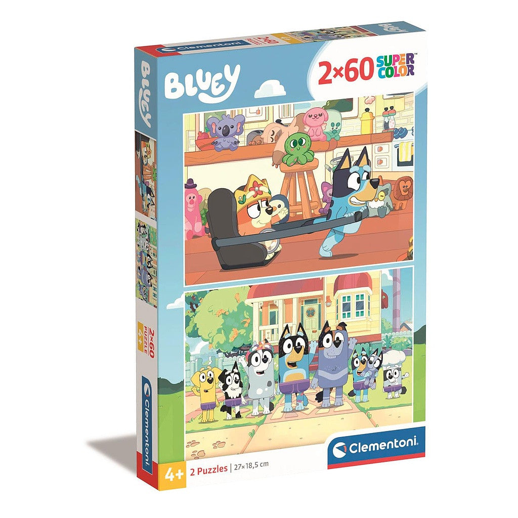 Bluey Imagination 2x60 db-os puzle Clementoni