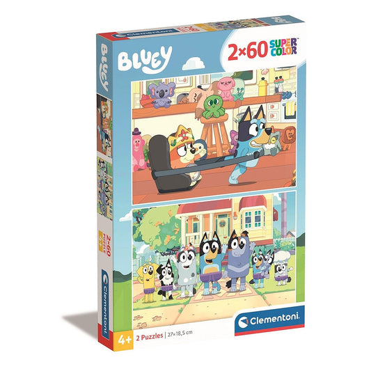 Bluey Imagination 2x60 db-os puzle Clementoni