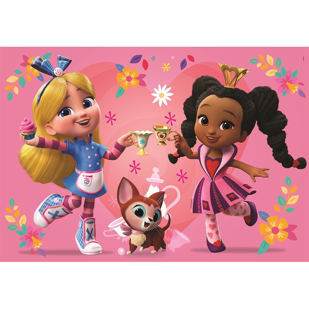 Alises Brīnumzemes maiznīcas ziedi Disney 2x60 gab. puzle Clementoni