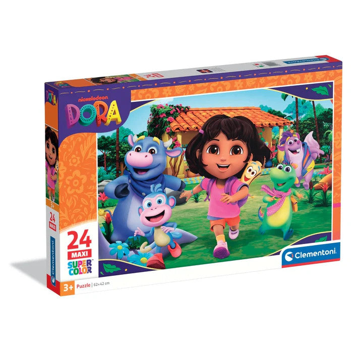 Dora the Explorer Adventure 24 gab. maksi puzle Clementoni