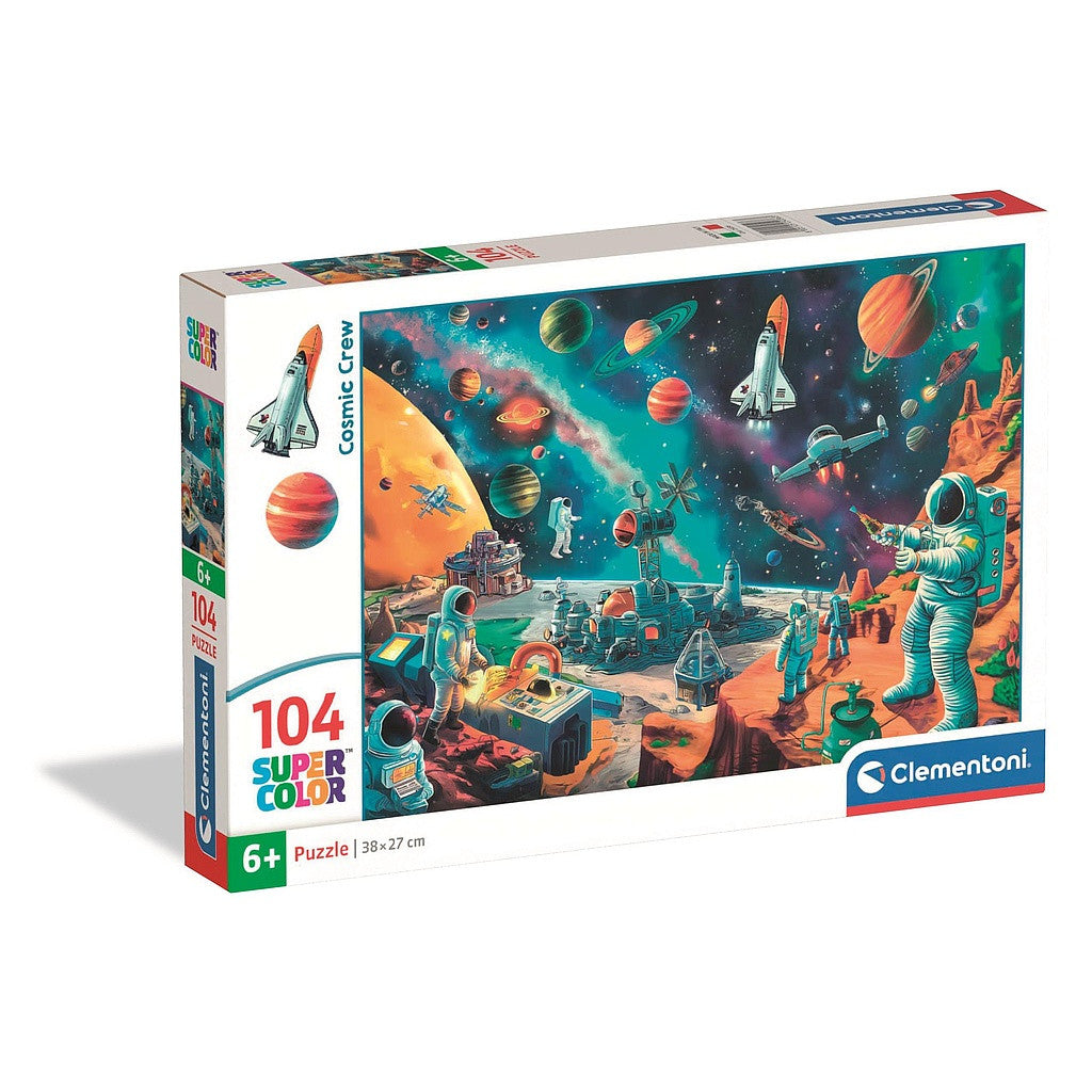 Kosmosa Kosmosa Apkalpe 104 gab. Puzle Clementoni