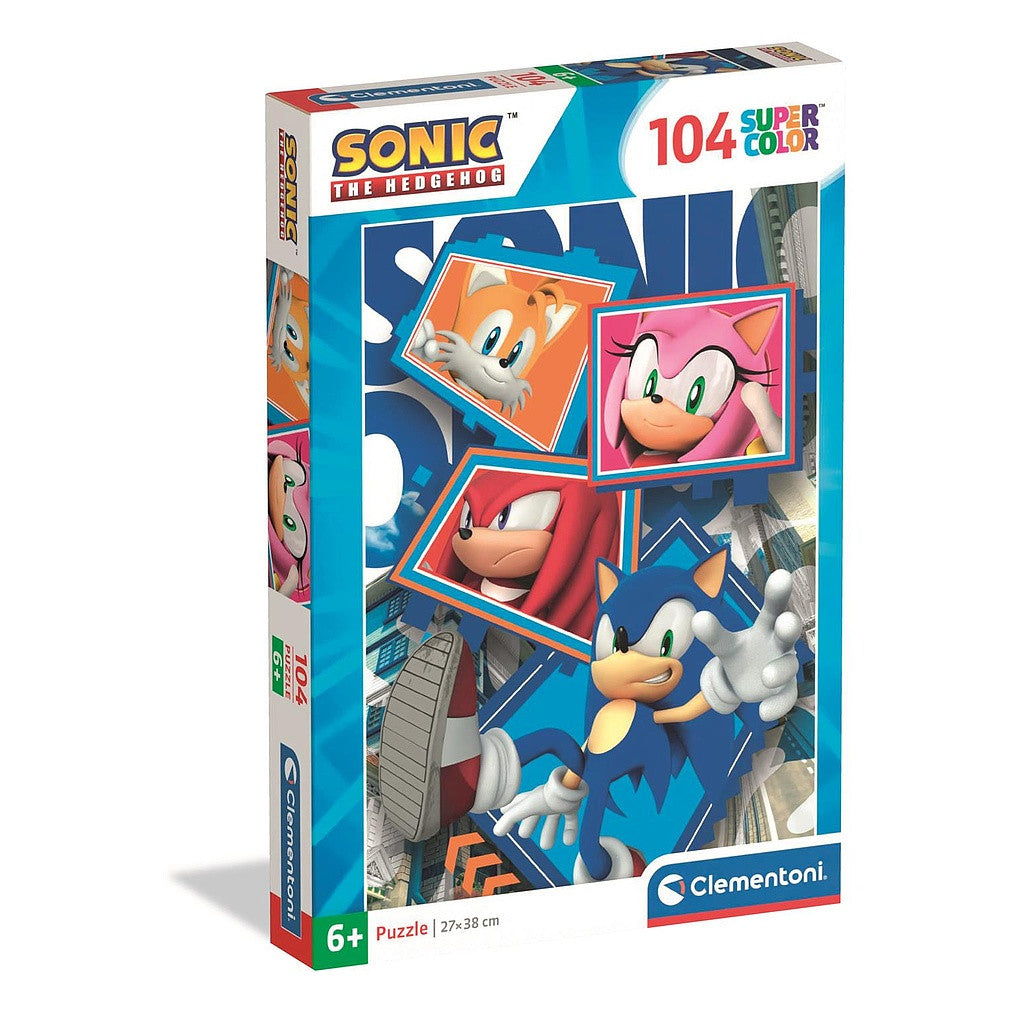 Sonic the Hedgehog 104 gabalu puzle Clementoni