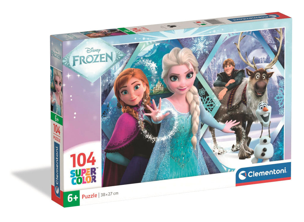Disney Ledus Karalistes 104 gabalu Clementoni puzle