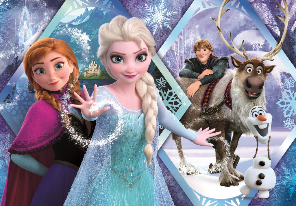 Disney Ledus Karalistes 104 gabalu Clementoni puzle