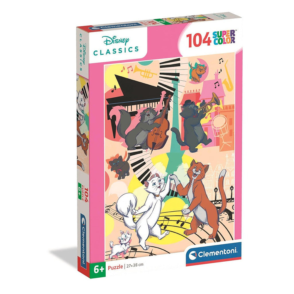 Disney Classics Aristocats 104 gabalu Clementoni puzle