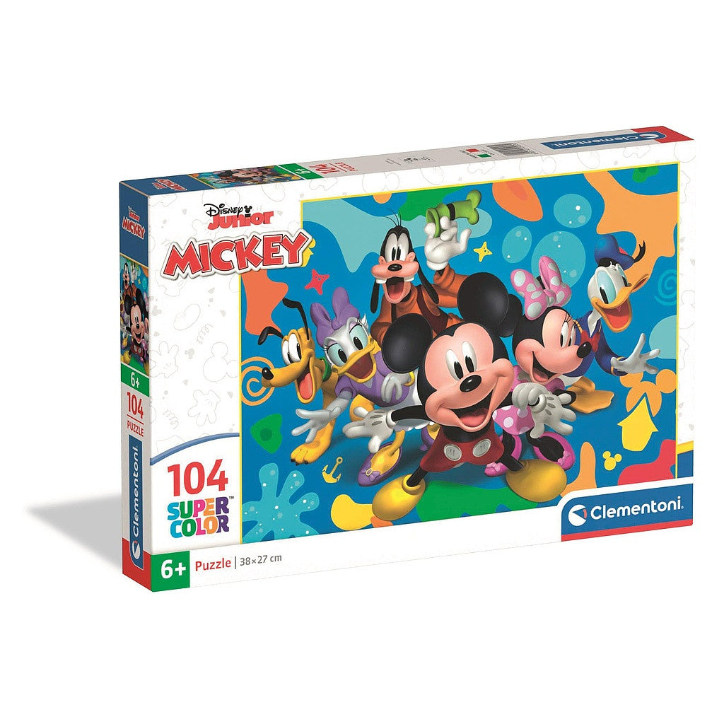 Disney Mikija Colorsplash 104 gabalu Clementoni puzle