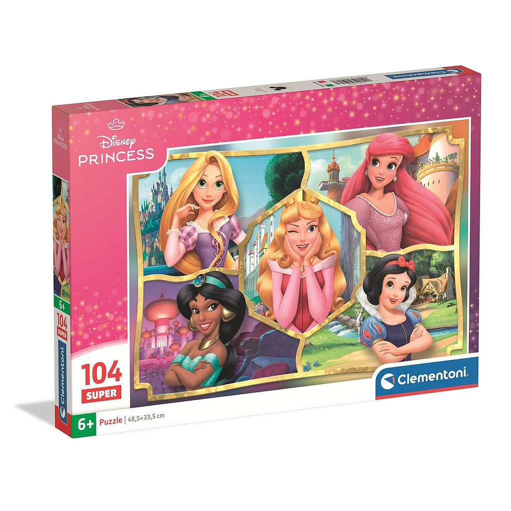 Disney Princess 104 gabalu Clementoni puzle