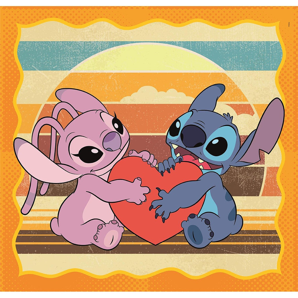 Disney Lilo un Stitch 3x48 gab. puzle Clementoni