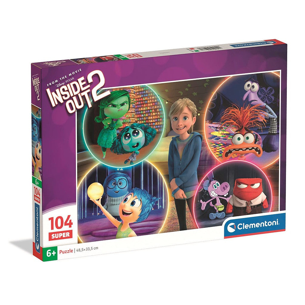 Disney Clementoni puzle ar 104 gabaliņiem "Inside Out"