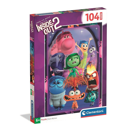 Disney Clementoni "Inside Out Memories" 104 detaļu puzle