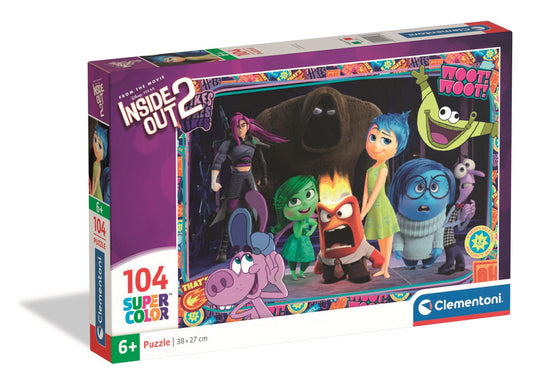 Disney Inside Out Brains Team 104 gabalu puzle Clementoni