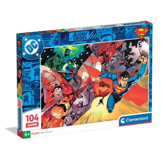 Supermens "Cerema atdzimšana" 104 detaļu superpuzle Clementoni