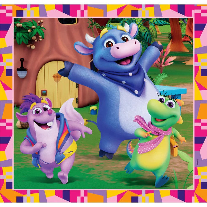 Dora the Explorer Džungļu meklējumi Clementoni 3x48 gabalu puzle