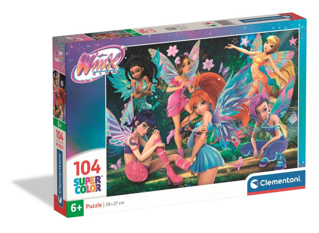 Winx Club Mistiskā 104 gabalu Clementoni puzle