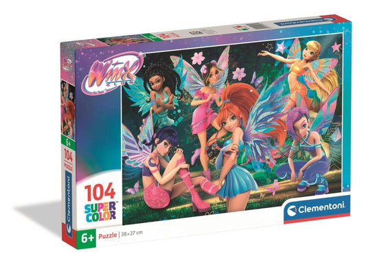 Winx Club Mistiskā 104 gabalu Clementoni puzle