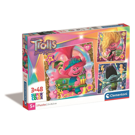 Trollok Band Together 3x48 db-os puzle Clementoni