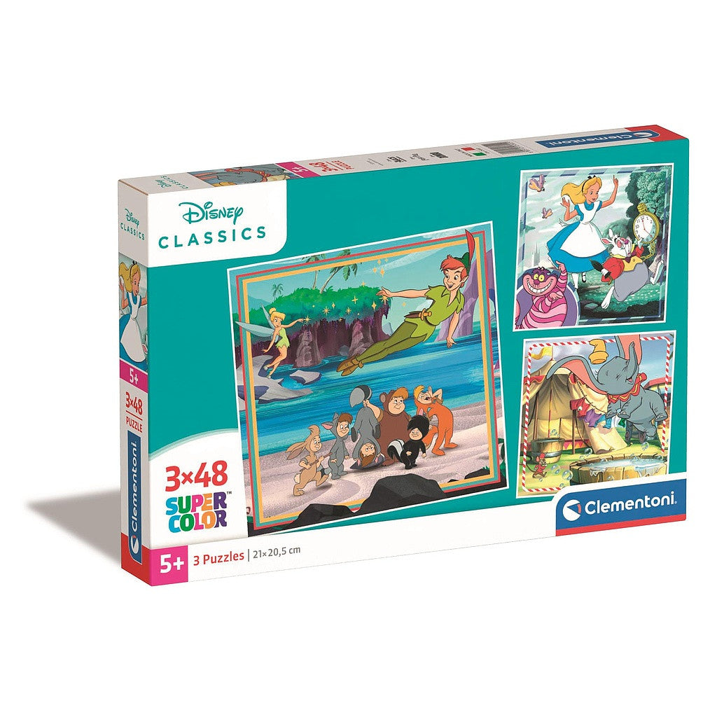 Disney Classics Everlasting 3x48 gab. Clementoni puzle