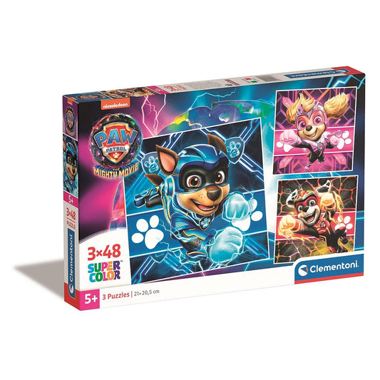 Clementoni Paw Patrol Mighty 3x48 gabalu puzle