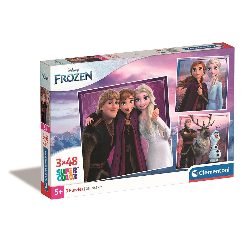 Disney Ledus sirds 3x48 gabalu puzle Clementoni