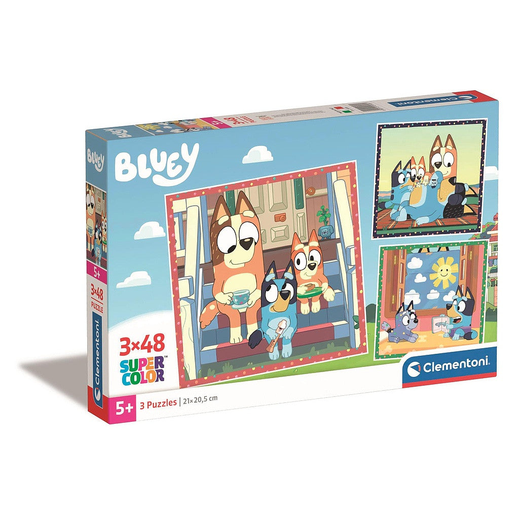 Bluey Together 3x48 db-os puzle Clementoni