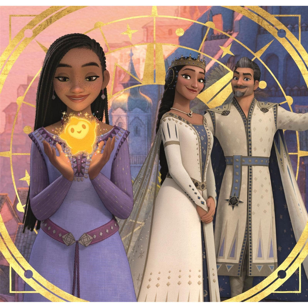 Disney Wish Mystic 3x48 gab. puzle Clementoni