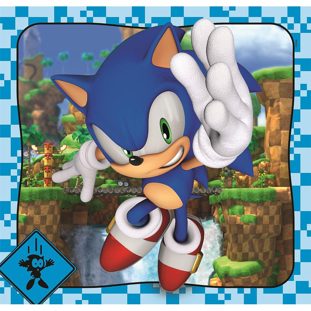 Sonic the Hedgehog Doctor Eggman 3x48 gabalu puzle Clementoni