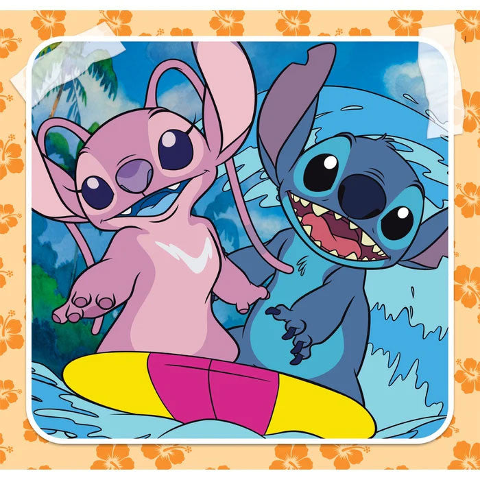 Disney Lilo un Stitch mūzika, ģitāras spēlēšana, 3x48 gab. puzle, Clementoni