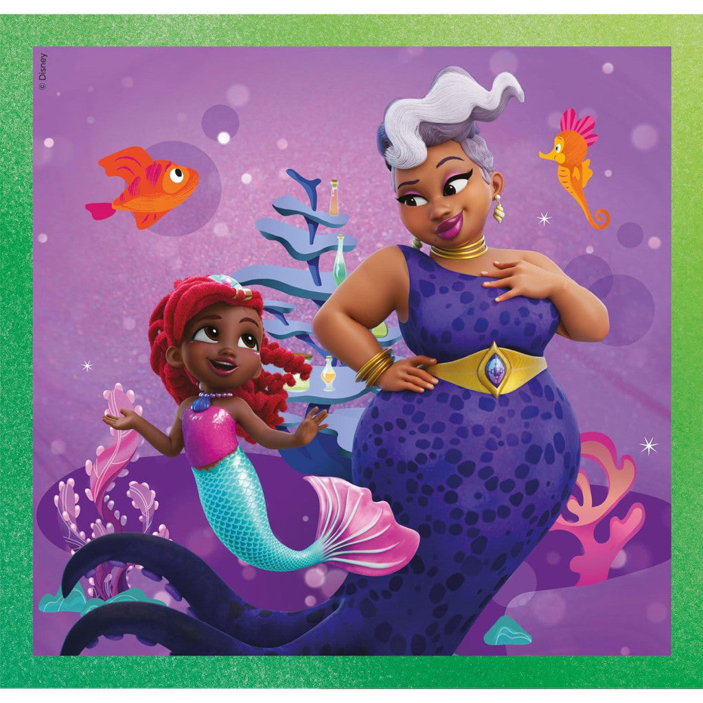 Disney Princess Junior Ariel 3x48 gabalu Clementoni puzle