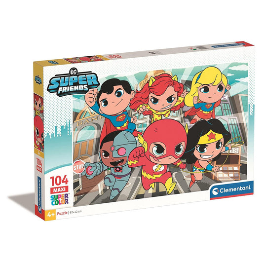 DC Super Hero Tiny 104 db-os maxi puzle Clementoni