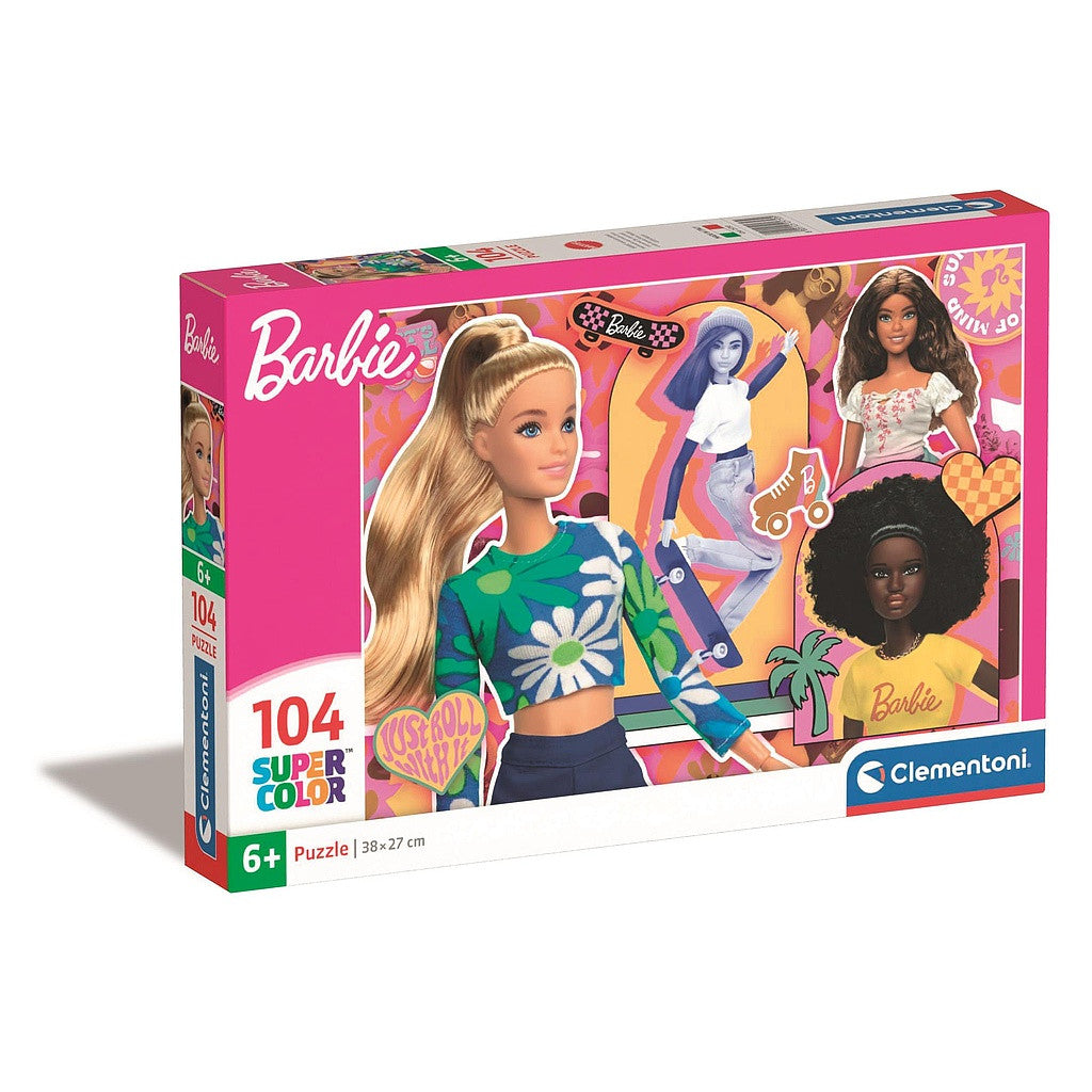 Barbie Skateboard 104 db-os puzle Clementoni
