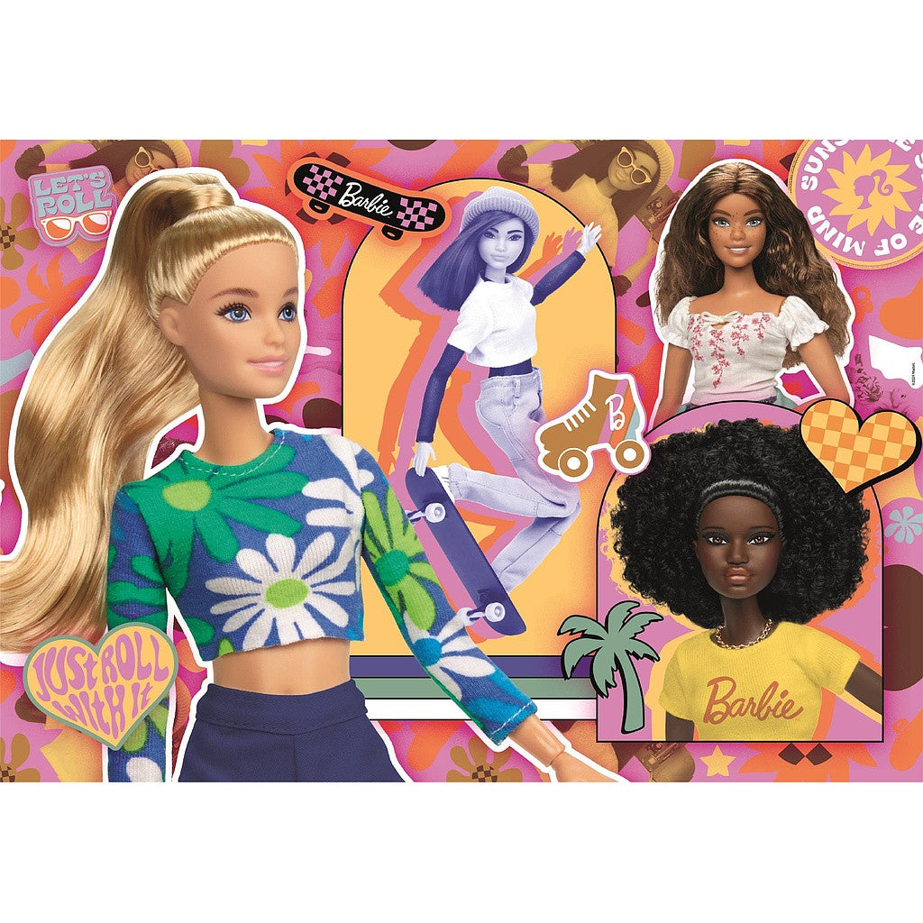 Barbie Skateboard 104 db-os puzle Clementoni